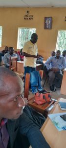 KASESE DISASTER MANAGEMENT COMMITTEE WORRIED OF DEVELOPING CRACKS. KASESE DISASTER MANAGEMENT COMMITTEE WORRIED OF DEVELOPING CRACKS.