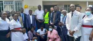 COMMISIONING OF RUKOKI HC IV MATERNITY WARD. COMMISIONING OF RUKOKI HC IV MATERNITY WARD.