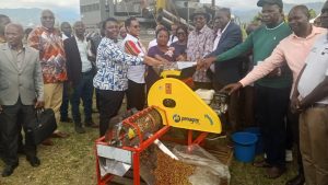 KASESE RECEIVES POST-HARVEST EQUIPMENT FOR COFFEE VALUE ADDITION . KASESE RECEIVES POST-HARVEST EQUIPMENT FOR COFFEE VALUE ADDITION .